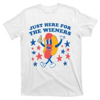 I'm Just Here For The Wieners 4th Of July Shirts T-Shirt