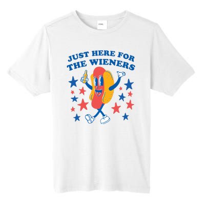 I'm Just Here For The Wieners 4th Of July Shirts Tall Fusion ChromaSoft Performance T-Shirt