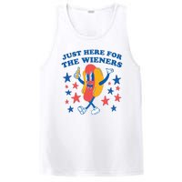 I'm Just Here For The Wieners 4th Of July Shirts PosiCharge Competitor Tank