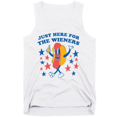 I'm Just Here For The Wieners 4th Of July Shirts Tank Top