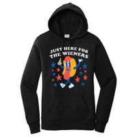 I'm Just Here For The Wieners 4th Of July Shirts Women's Pullover Hoodie