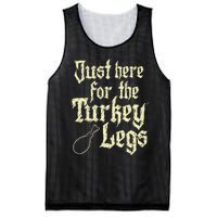 Just Here For Turkey Legs Renaissance Mesh Reversible Basketball Jersey Tank