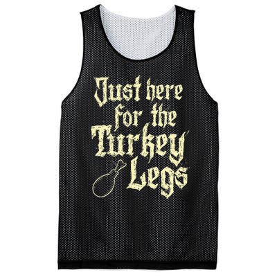 Just Here For Turkey Legs Renaissance Mesh Reversible Basketball Jersey Tank