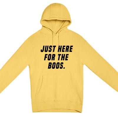 Just Here For The Boos Premium Pullover Hoodie