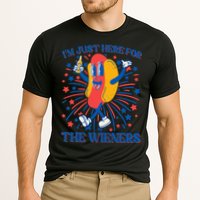 Just Here For The Wieners Hot Dog 4th Of July Performance Shirt