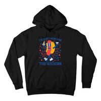 Just Here For The Wieners Hot Dog 4th Of July Hoodie