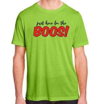 Just Here For The Boos Funny Halloween Adult ChromaSoft Performance T-Shirt