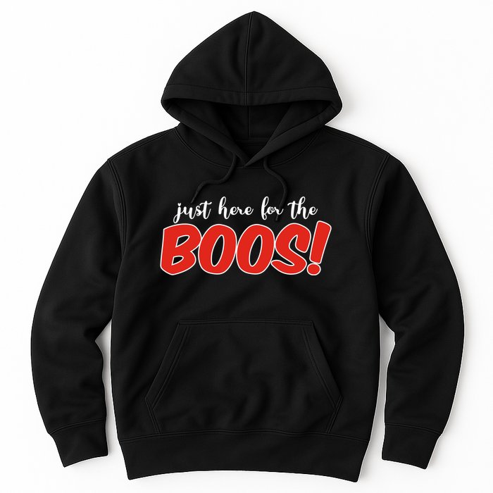 Just Here For The Boos Funny Halloween Hoodie