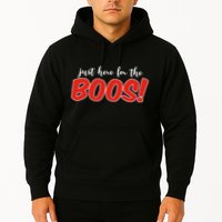 Just Here For The Boos Funny Halloween Hoodie