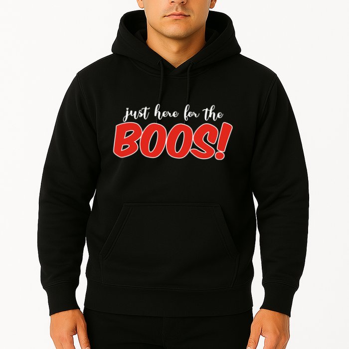 Just Here For The Boos Funny Halloween Hoodie