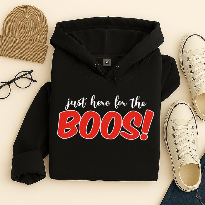 Just Here For The Boos Funny Halloween Hoodie