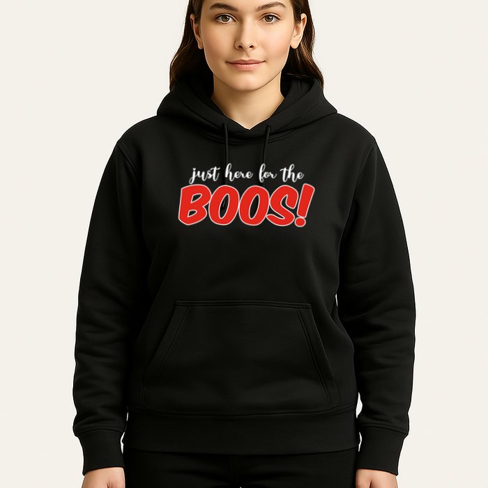 Just Here For The Boos Funny Halloween Hoodie