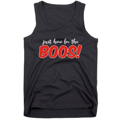 Just Here For The Boos Funny Halloween Tank Top