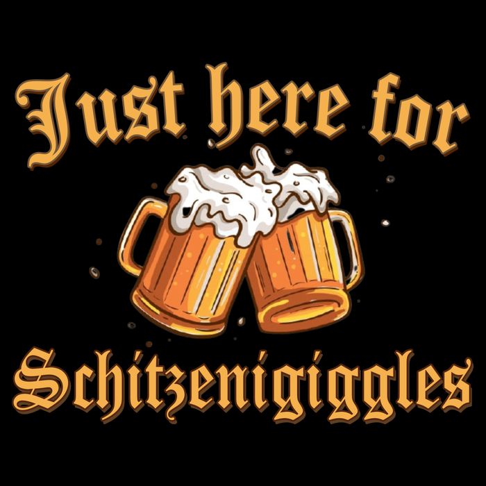 Just Here For Schitzengiggles Funny Oktoberfest 16 in Basic Backpack