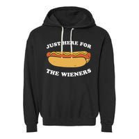 I'm Just Here For The Wieners 4th Of July Shirts Garment-Dyed Fleece Hoodie