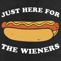 I'm Just Here For The Wieners 4th Of July Shirts Adult Drive Performance Visor