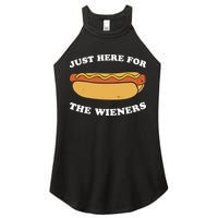I'm Just Here For The Wieners 4th Of July Shirts Women's Perfect Tri Rocker Tank