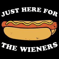 I'm Just Here For The Wieners 4th Of July Shirts Wool Snapback Cap