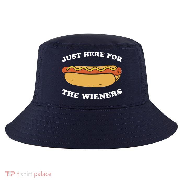 I'm Just Here For The Wieners 4th Of July Shirts Cool Comfort Performance Bucket Hat