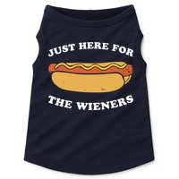 I'm Just Here For The Wieners 4th Of July Shirts Doggie Tank