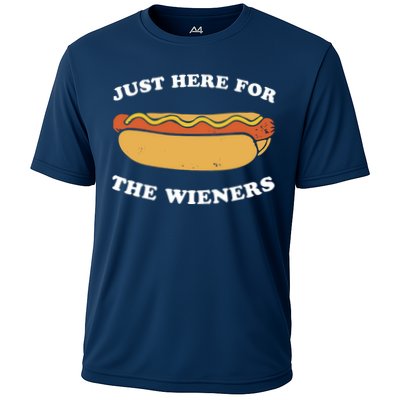 I'm Just Here For The Wieners 4th Of July Shirts Performance Shirt