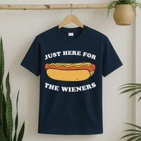 I'm Just Here For The Wieners 4th Of July Shirts T-Shirt