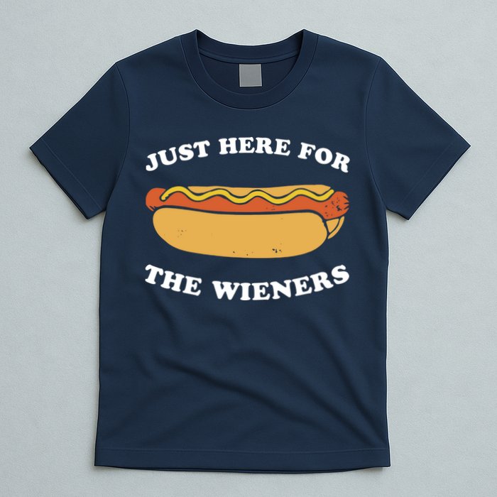 I'm Just Here For The Wieners 4th Of July Shirts T-Shirt
