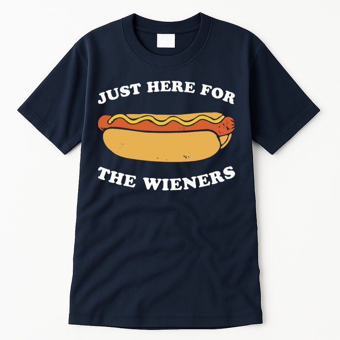 I'm Just Here For The Wieners 4th Of July Shirts Tall T-Shirt