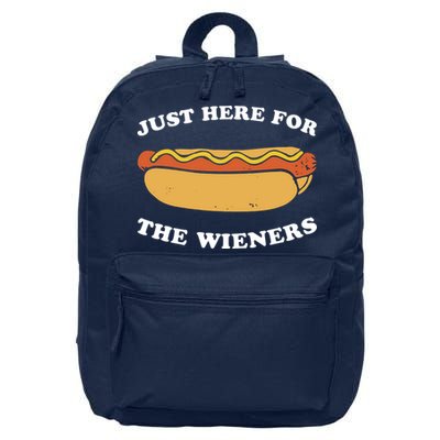 I'm Just Here For The Wieners 4th Of July Shirts 16 in Basic Backpack