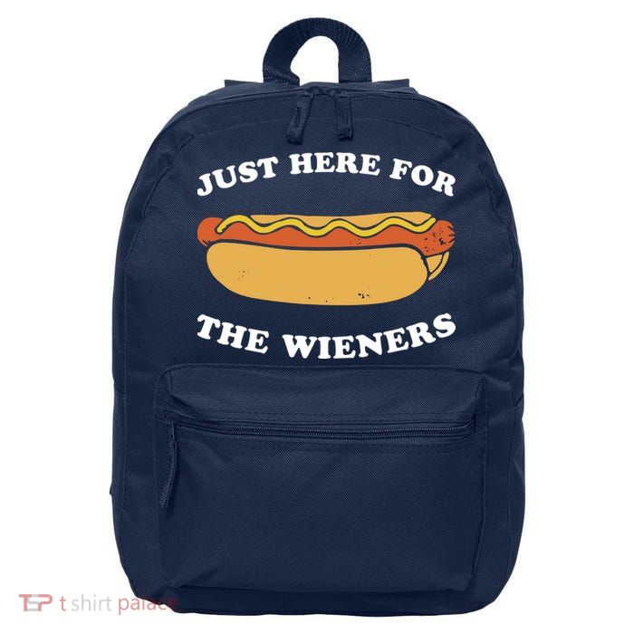I'm Just Here For The Wieners 4th Of July Shirts 16 in Basic Backpack