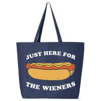 I'm Just Here For The Wieners 4th Of July Shirts 25L Jumbo Tote