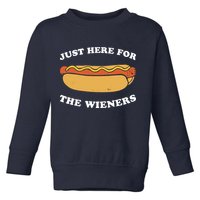 I'm Just Here For The Wieners 4th Of July Shirts Toddler Sweatshirt