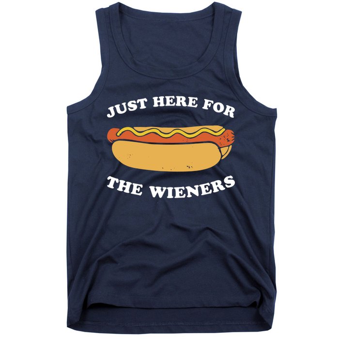 I'm Just Here For The Wieners 4th Of July Shirts Tank Top