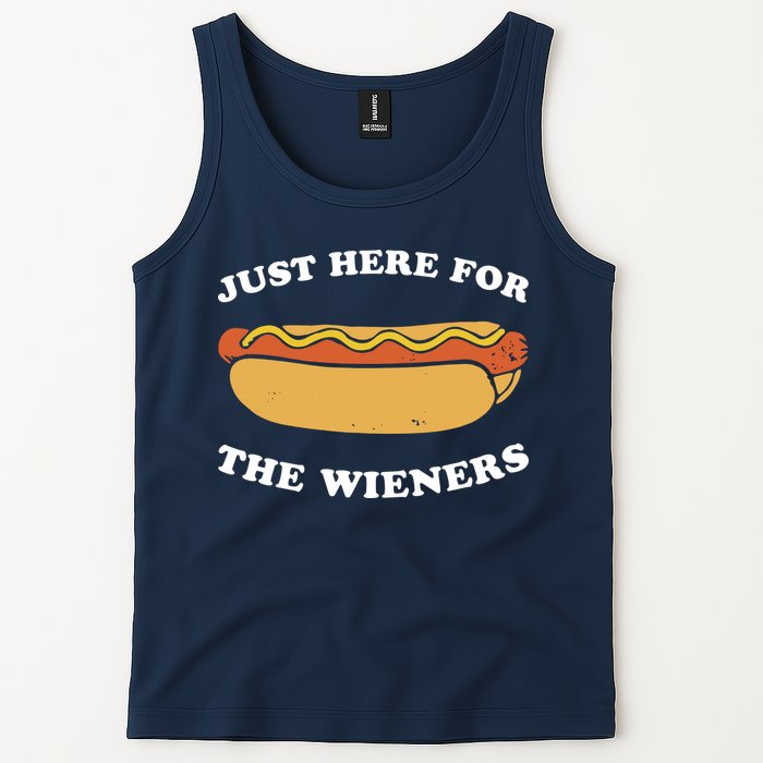 I'm Just Here For The Wieners 4th Of July Shirts Tank Top