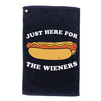 I'm Just Here For The Wieners 4th Of July Shirts Golf Towel