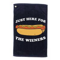 I'm Just Here For The Wieners 4th Of July Shirts Golf Towel