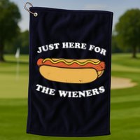 I'm Just Here For The Wieners 4th Of July Shirts Golf Towel