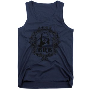 Jesus Humors Good Friday Jesus Be Right Back Easter Tank Top