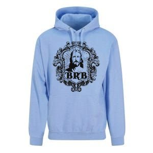 Jesus Humors Good Friday Jesus Be Right Back Easter Unisex Surf Hoodie