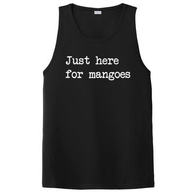 Just Here Goes Funny Go Fruit Minimalist Gift PosiCharge Competitor Tank