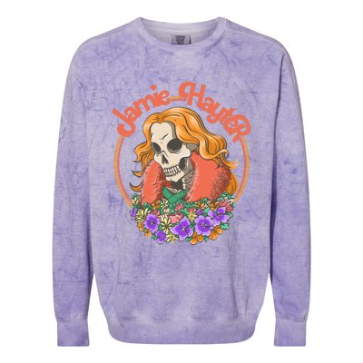 Jamie Hayter Hayteful Skull Colorblast Crewneck Sweatshirt