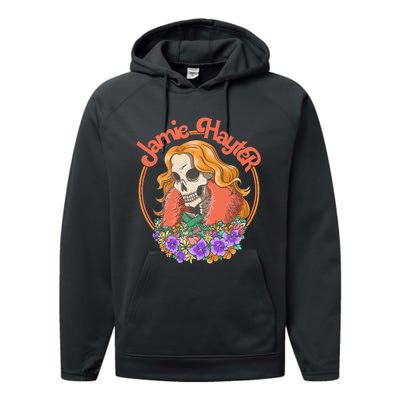 Jamie Hayter Hayteful Skull Performance Fleece Hoodie