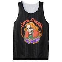 Jamie Hayter Hayteful Skull Mesh Reversible Basketball Jersey Tank