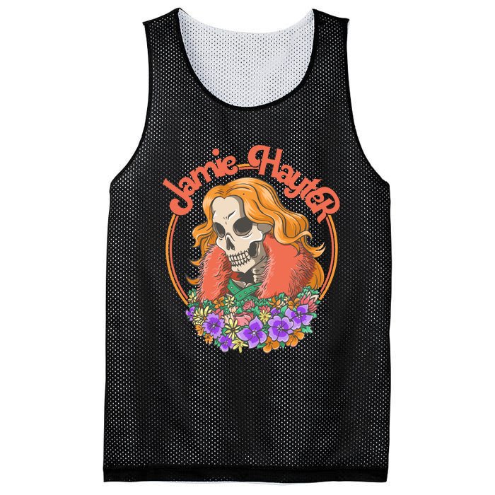 Jamie Hayter Hayteful Skull Mesh Reversible Basketball Jersey Tank