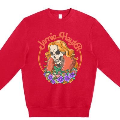 Jamie Hayter Hayteful Skull Premium Crewneck Sweatshirt