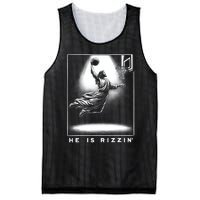 Jesus He Is Rizzin Basketball Easter Christian Religious Mesh Reversible Basketball Jersey Tank