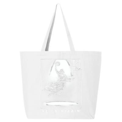 Jesus He Is Rizzin Basketball Easter Christian Religious 25L Jumbo Tote