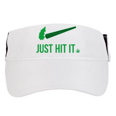 Just Hit It Cannabis Smoker Adult Drive Performance Visor