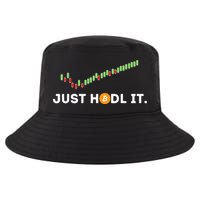 Just HODL It Funny Crypto Trader BTC Bitcoin Investor Cool Comfort Performance Bucket Hat