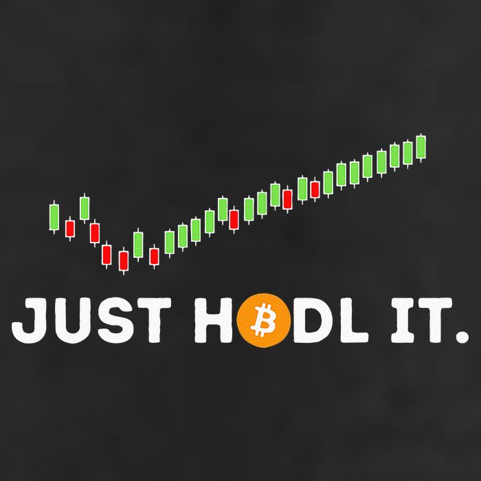 Just HODL It Funny Crypto Trader BTC Bitcoin Investor Cool Comfort Performance Bucket Hat